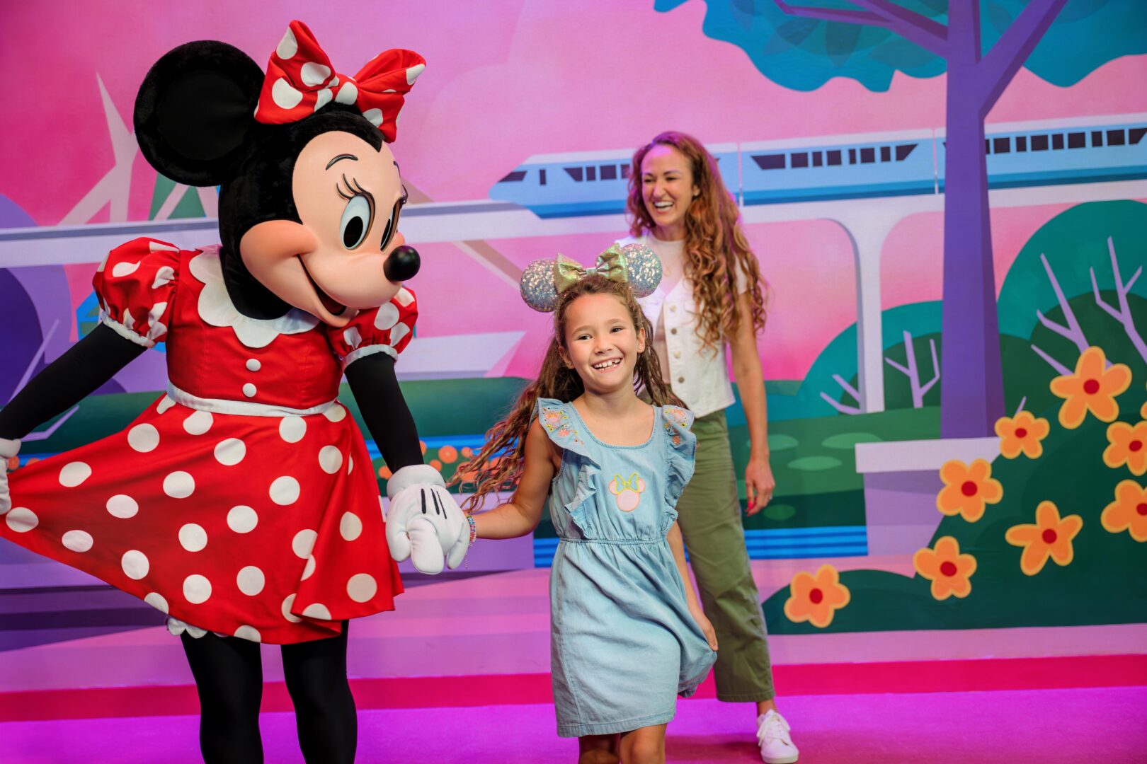 Minnie Mouse Character at Walt Disney World Orlando Florida